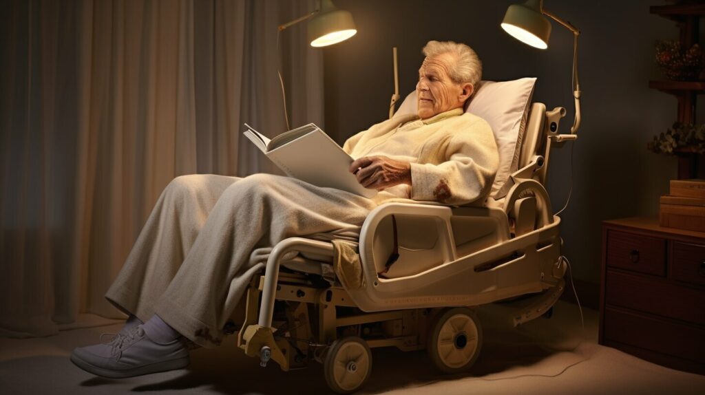 mobility support with customizable adjustable beds