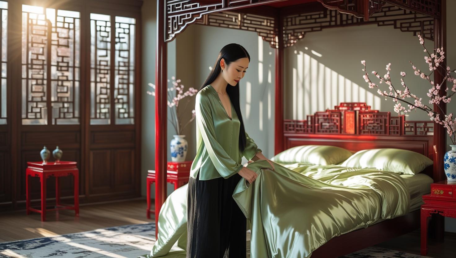 traditional Chinese furniture with Chinese bed designs