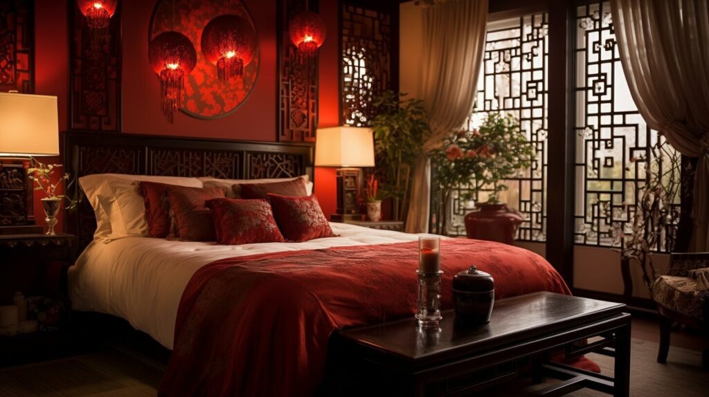 Chinese bedroom decor with Chinese bed designs