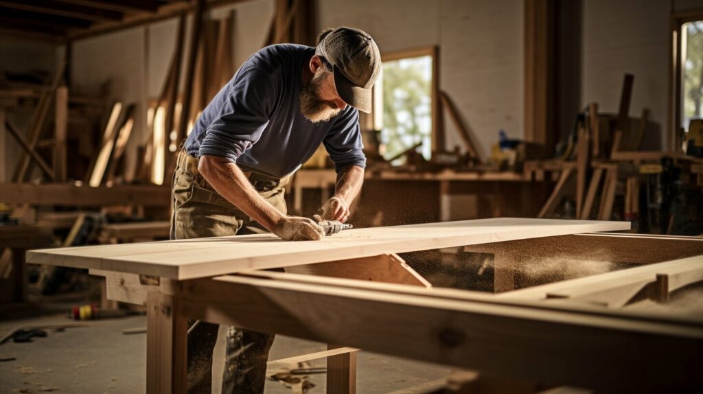 wood selection for DIY bed frame using pine and fir