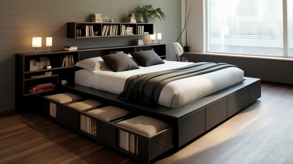 Efficient Storage Bed Designs
