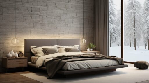 Balanced Feng Shui Bedroom Elements in a neutral color scheme