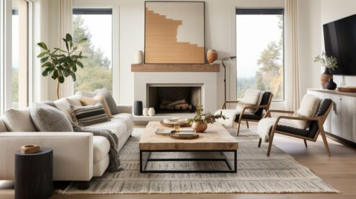 layered rugs combining rugs for a cozy bedroom feel