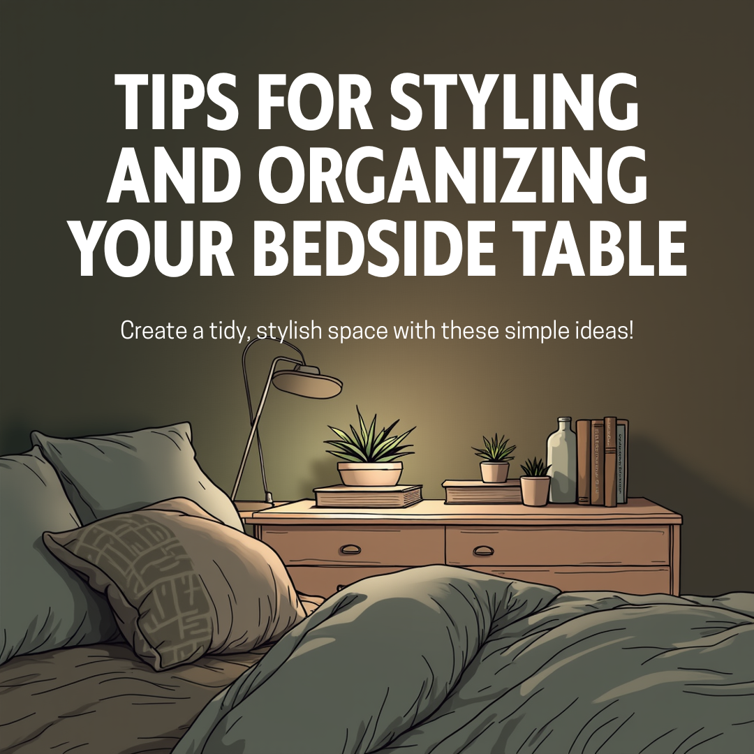 Style and Organize Your Bedside Table