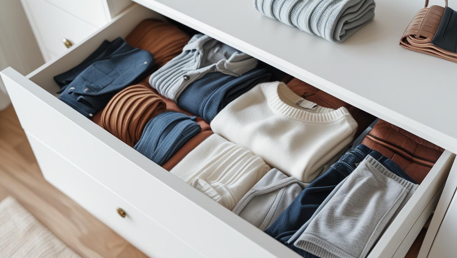 dresser top decorated with candles, books, and flowers – organizing and styling your dresser