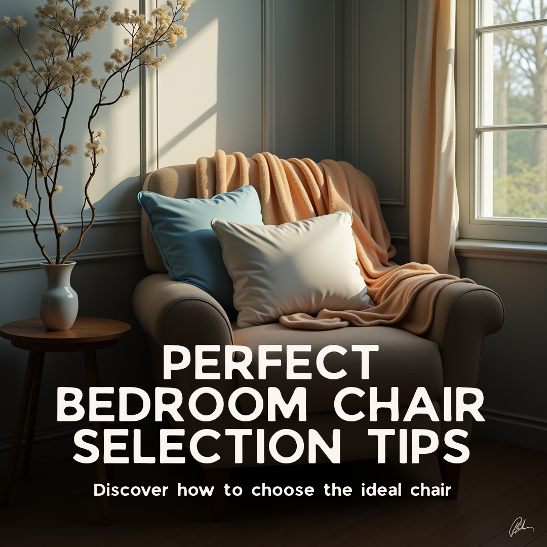 How to Select the Perfect Bedroom Chair for Relaxation