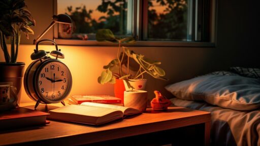 Purpose of master bedroom nightstands with storage and design focus