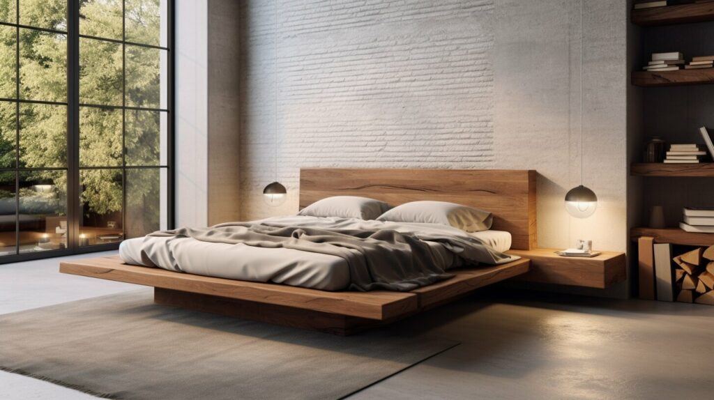 wood vs metal bed frame wooden advantages