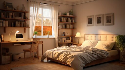 Bedroom lighting layered with ambient, task, and accent sources for a calm retreat