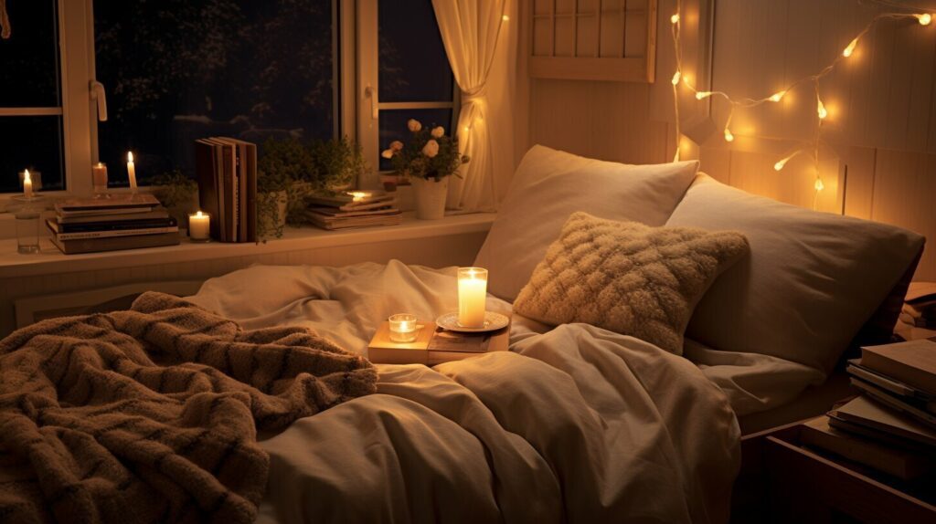 Bedroom Lighting Mood Tips cozy layered lights
