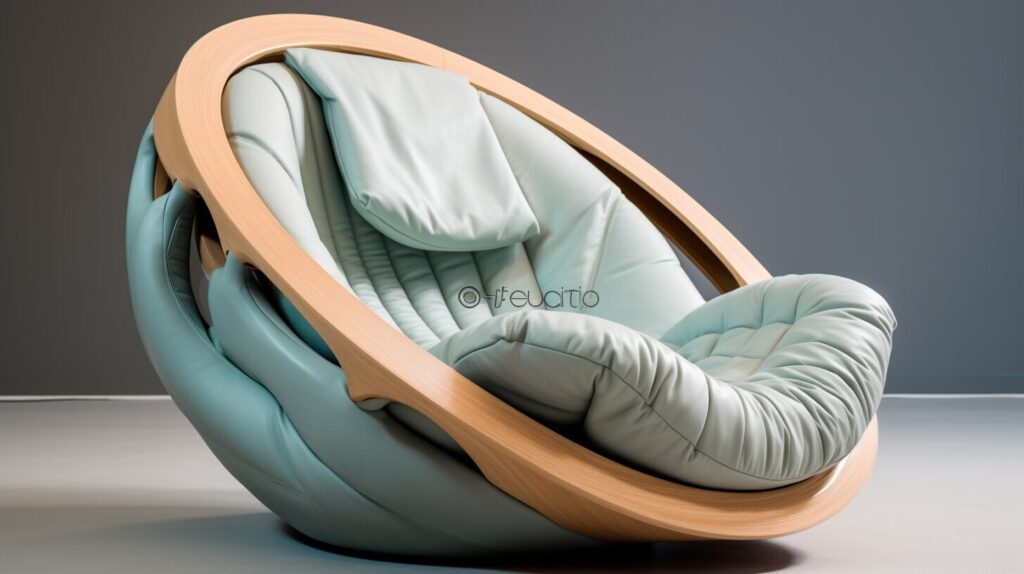 An ergonomic bedroom chair that shows how to select the perfect bedroom chair for relaxation in a cozy nook.