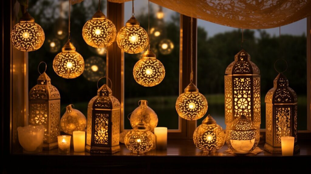 alternative wall decor essentials like hanging lights and rugs