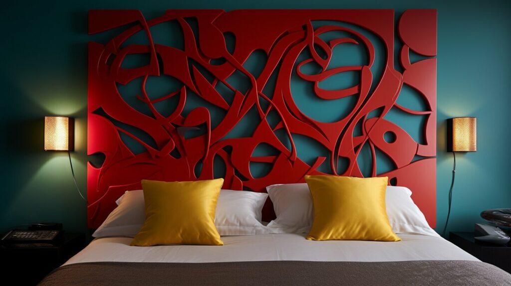 Unique Headboard Designs Unique Headboard Designs using broken marble