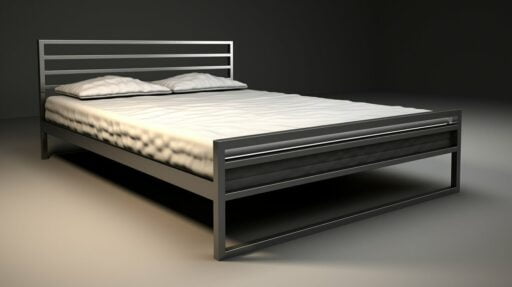 Variety of queen metal and iron bed frames