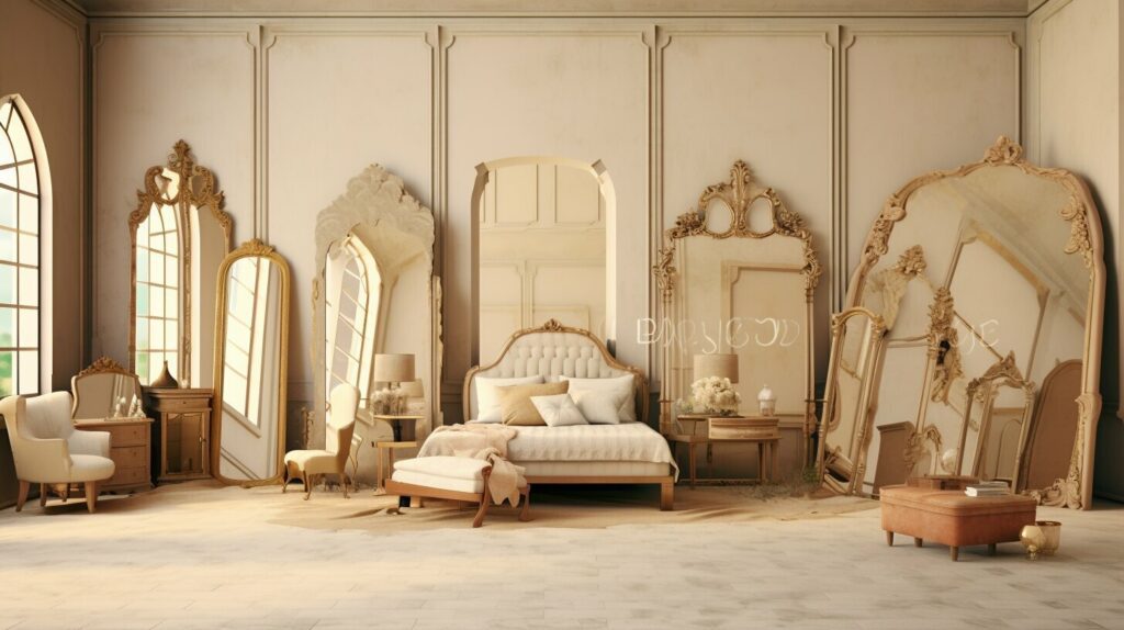 Functional and decorative mirrors in the form of accessories