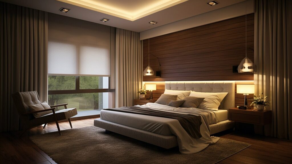 overhead lights and recessed ceiling fixtures