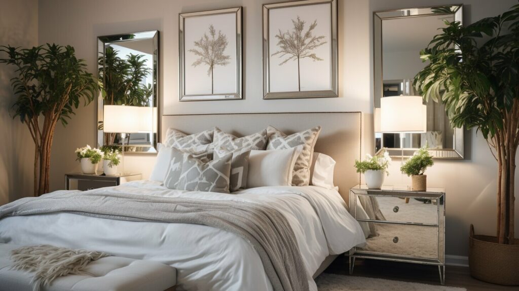 Decor thoughtfully reflected in functional and decorative mirrors