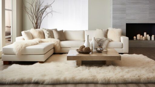 Shag Rug Texture Shag Rug - Soft, Plush Rug for Cozy Interiors