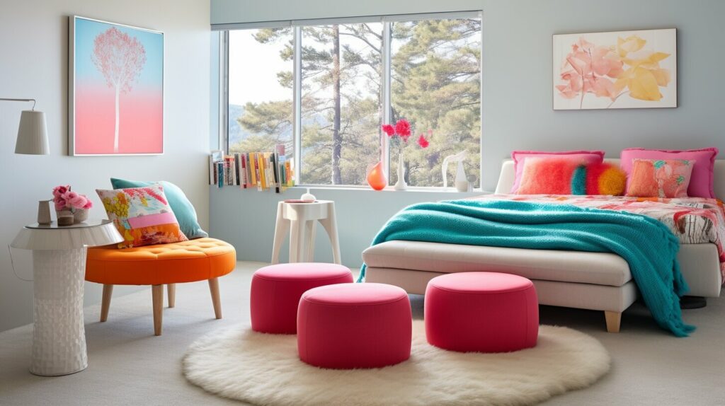 styling tips for bedroom seating areas with small space seating options