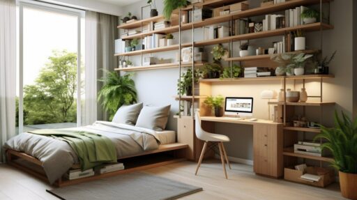 storage bed ideas for small apartments
