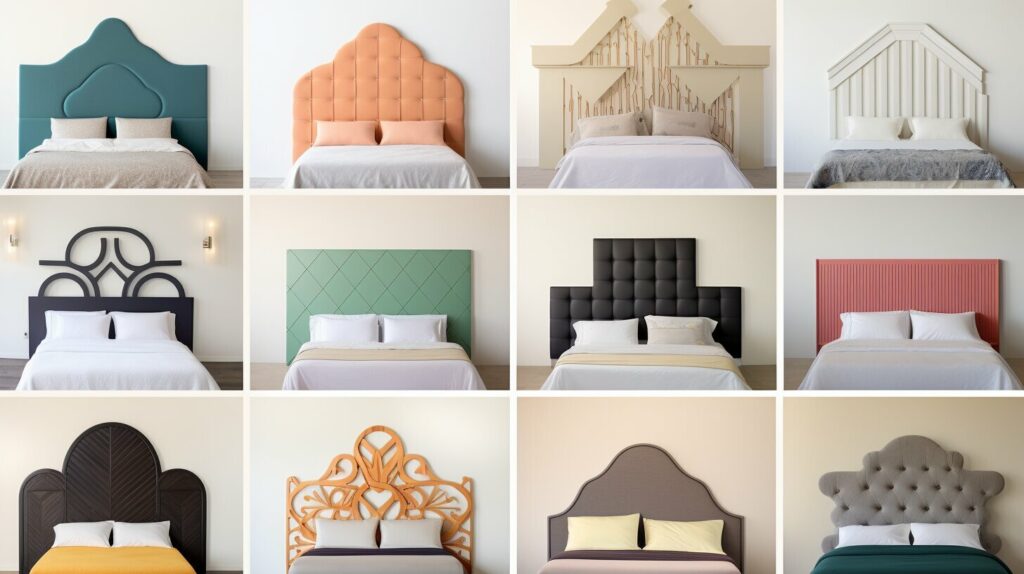 Unique Headboard Designs Unique Headboard Designs featuring upholstered options