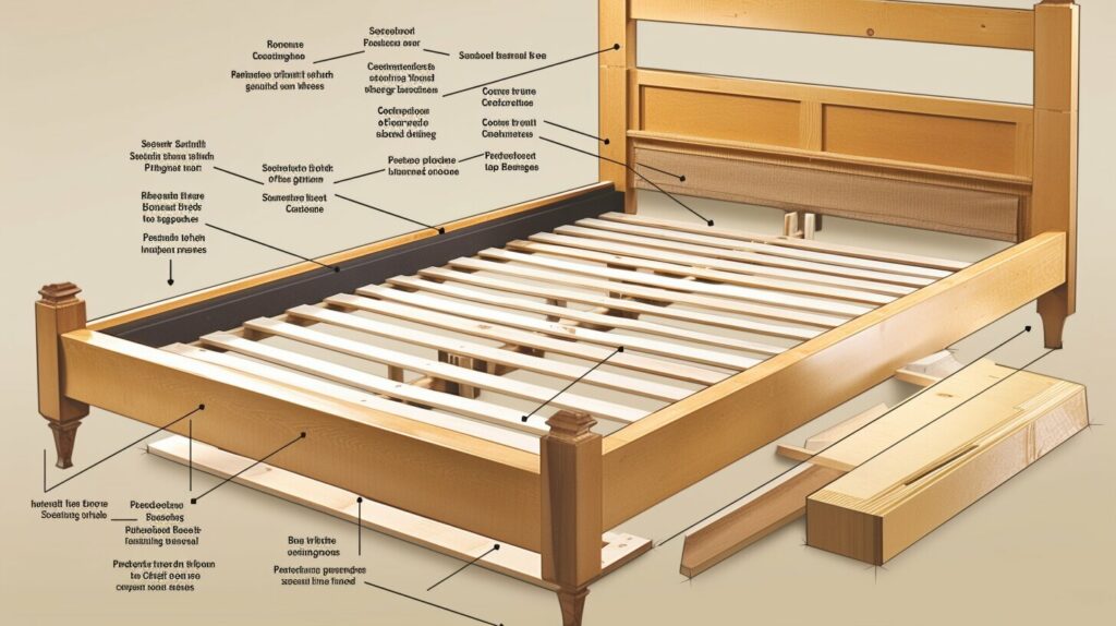 wood vs metal bed frame wood disadvantages