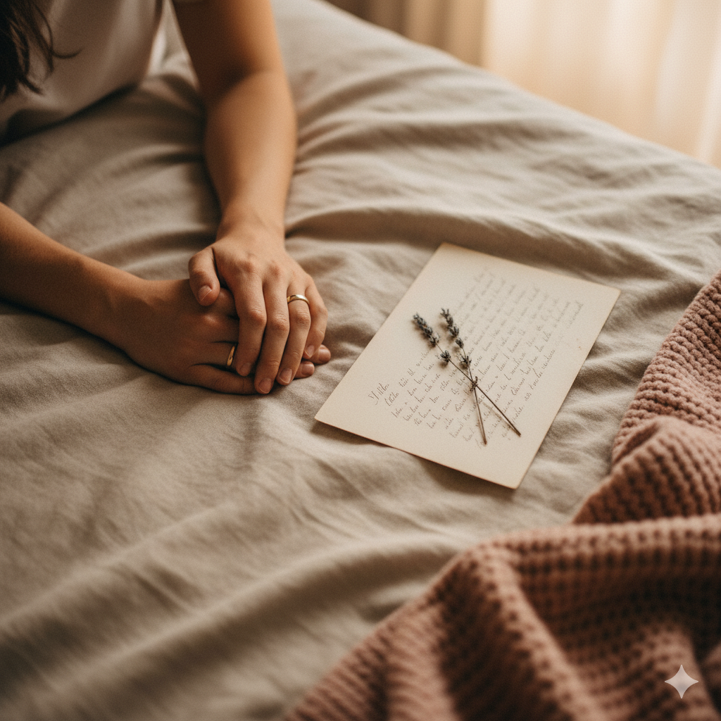 This bridal suite photo connects the query when did bedding ceremonies end to modern, symbolic preparations of the bed.