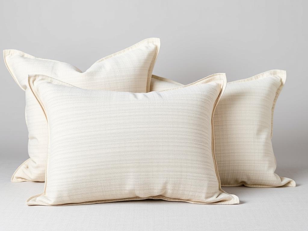 Beautifully layered bedding planes with matching shams on a cozy bed