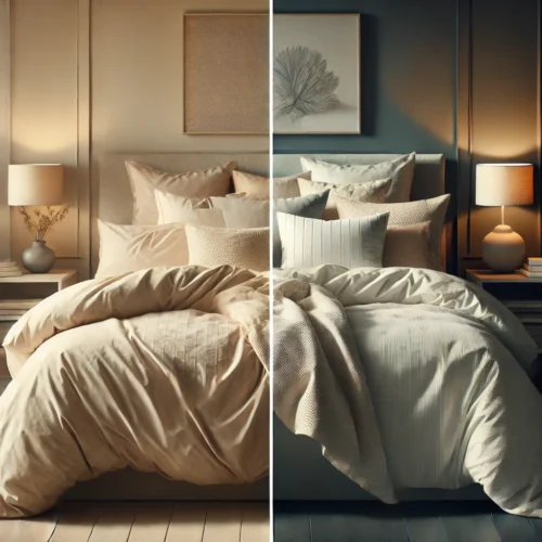 Cozy bedroom highlighting differences between bedding sham vs duvet cover for style and function