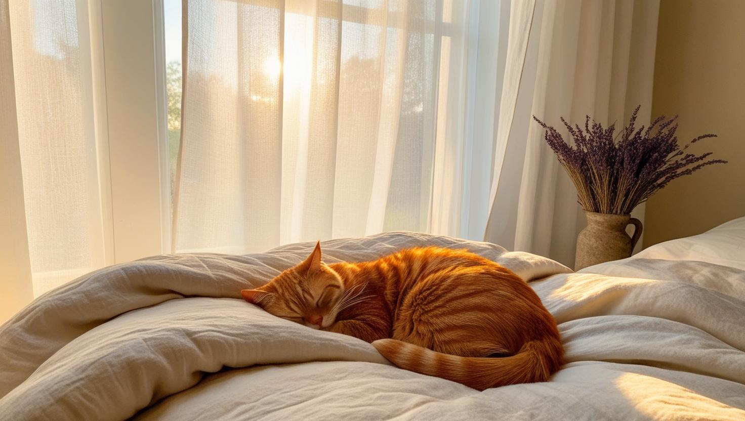This photo shows neatly made sheets to illustrate that can bedding go in the dryer when you use gentle settings and low heat for best results.