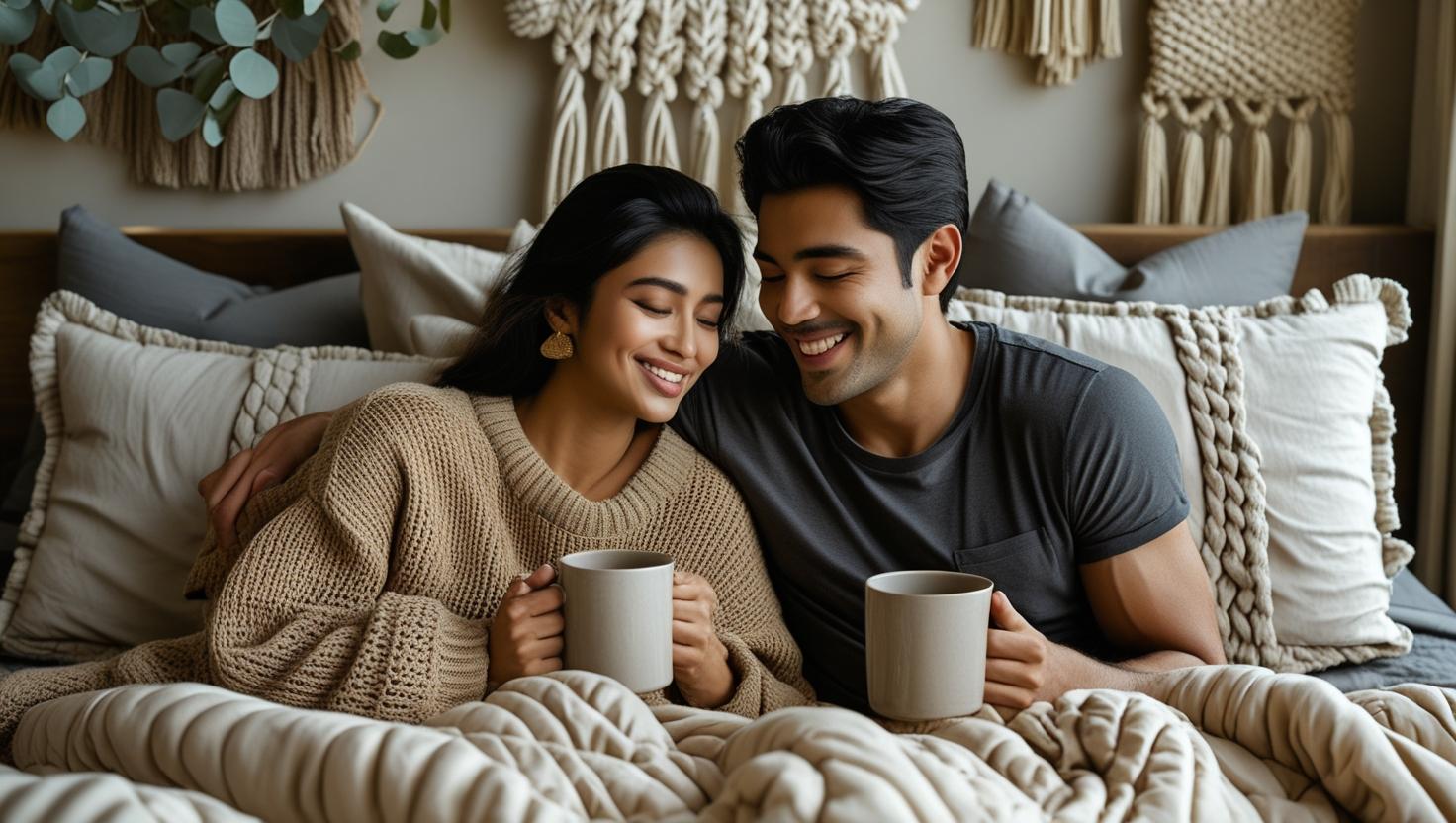 Dusk Bedding packaging and linens — eco-minded details