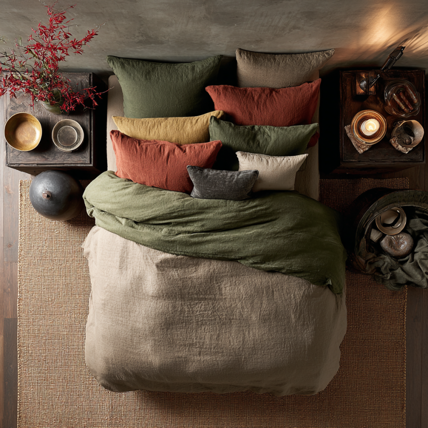 Feng Shui Bedroom Tips - earth tone wall color ideas