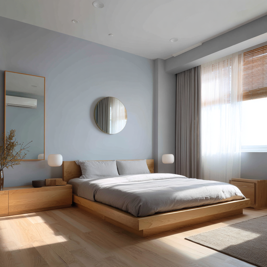 Feng Shui Bedroom Tips - minimalist bedroom retreat