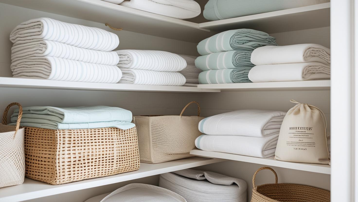 Proper bedding storage to prevent bedding damp yellow musty smell