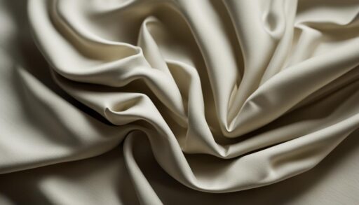 Closeup of bedding fabric fibers to show bobbling risk