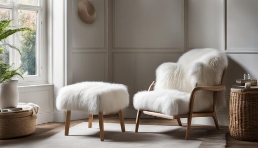 Comfortable bedroom chair for relaxation and decor