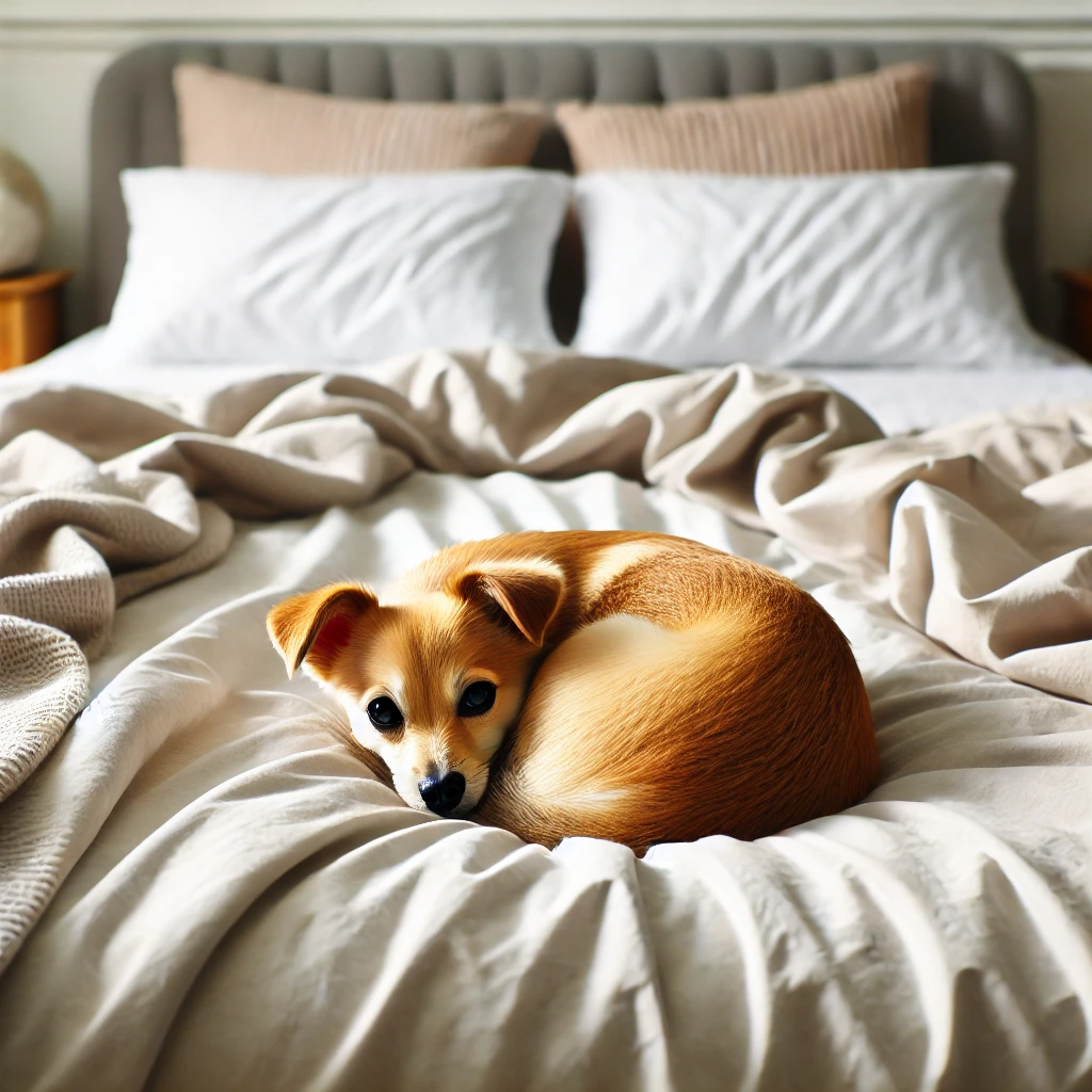 How to clean a mattress from pee after pet accidents.