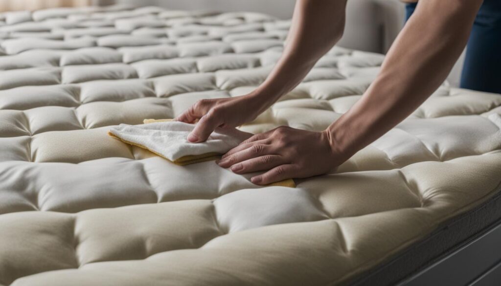Clean Pissy Mattress