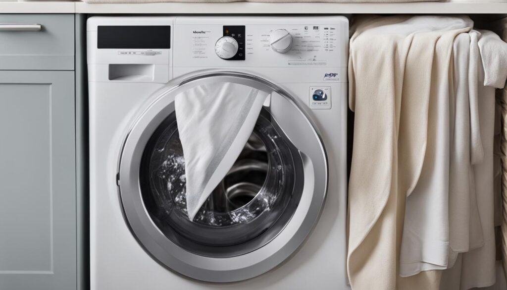 bedding shrink washing temperatures visual of laundry tips and sorting