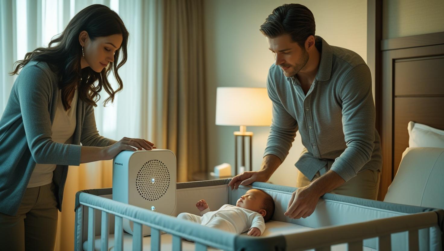 gentle volume for baby sleep routine tips