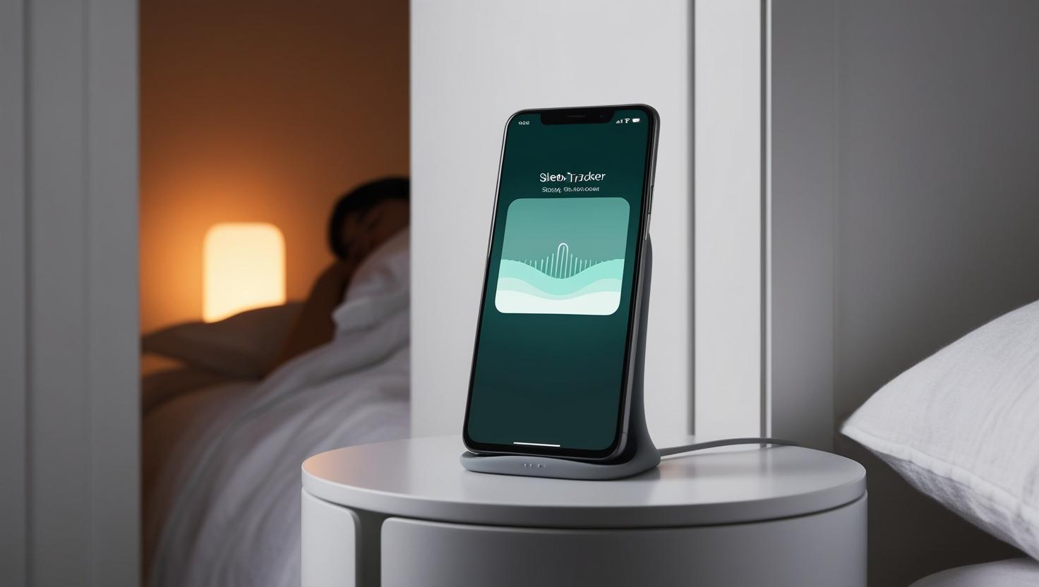 Sleep app tracking the best temperature for sleep