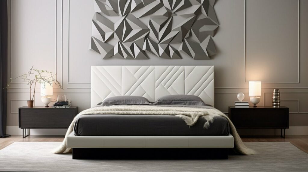 Different headboard styles in modern bed designs