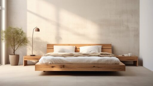 FSC-certified sustainable bed frame materials