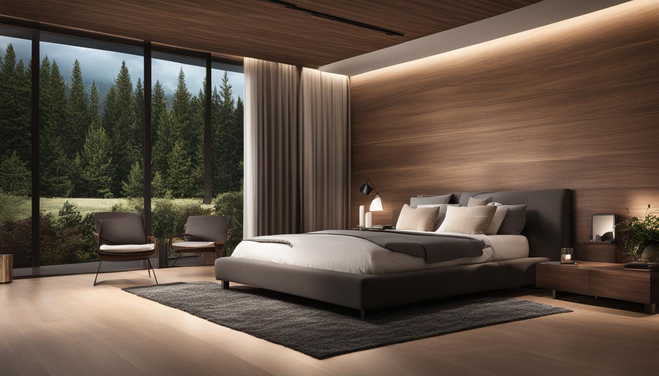 Bedroom soundproofing using acoustic wall panels