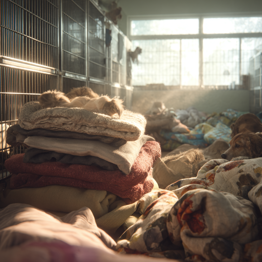 Local shelters accepting bedding donations