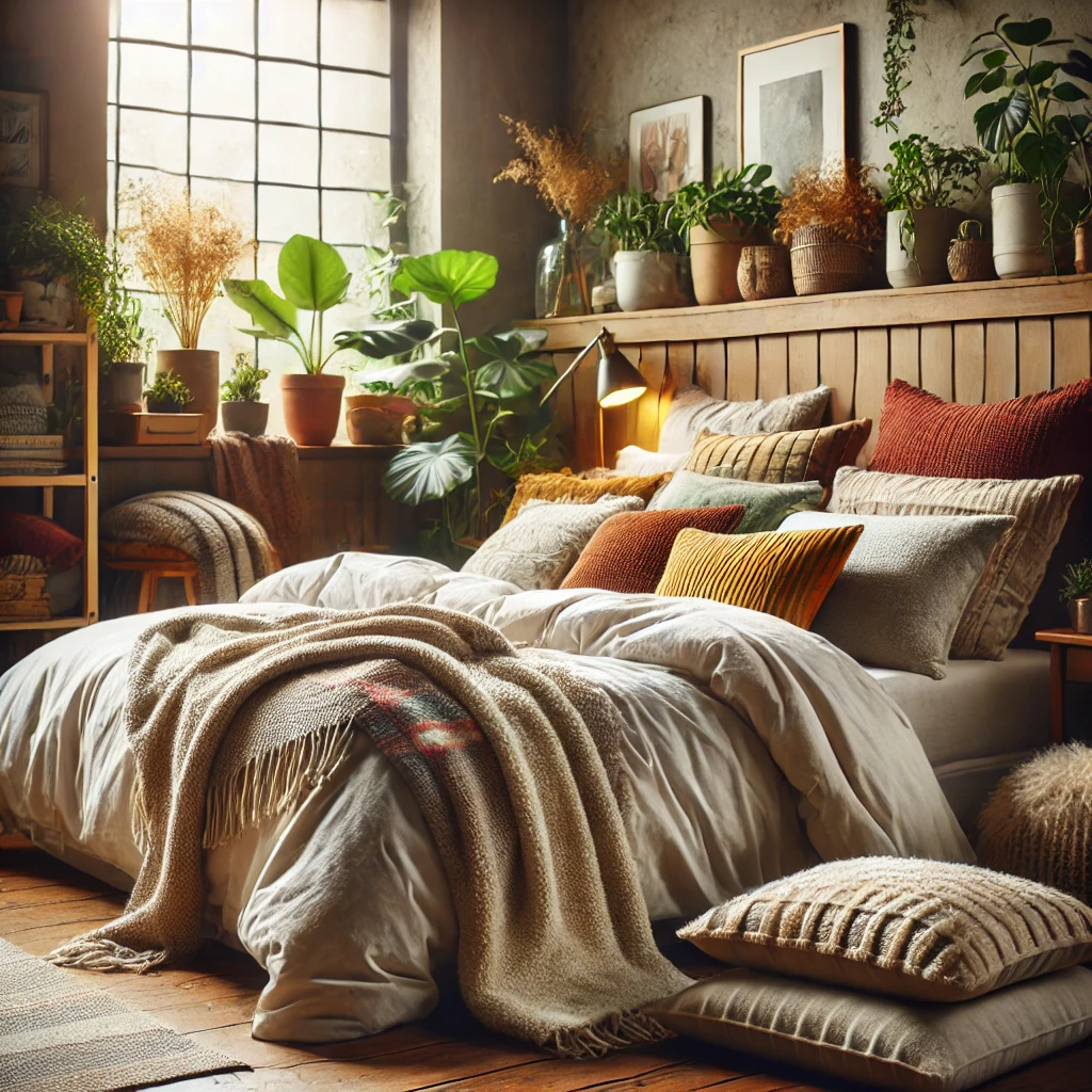 Cozy bedding