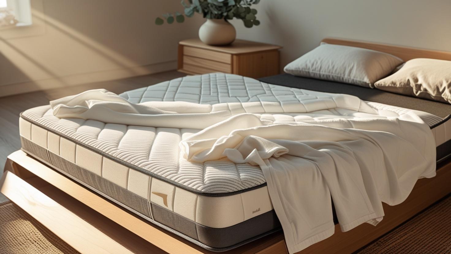 luxury bedroom setup with the best memory foam mattress side sleepers will love