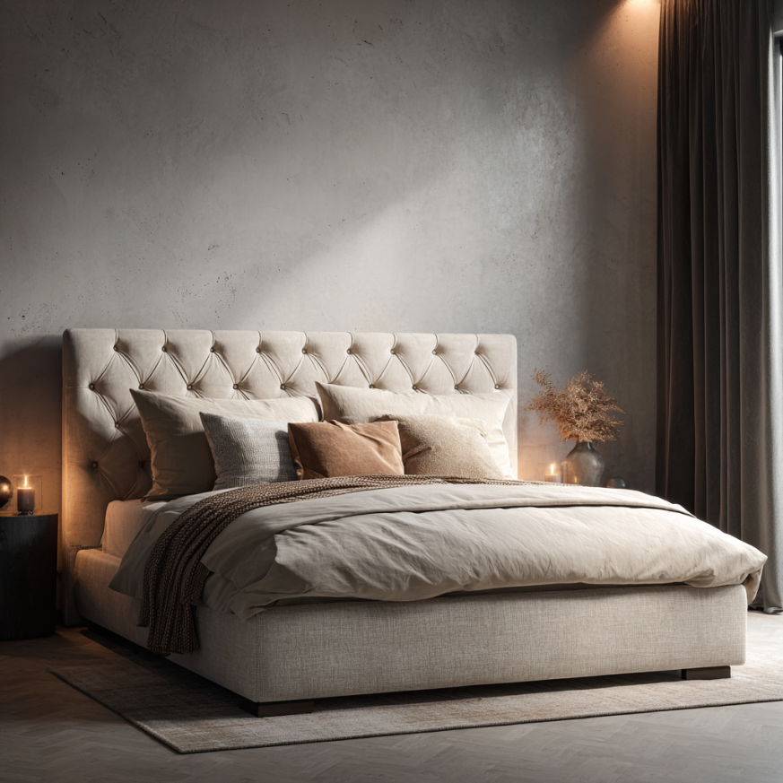 different types of bed frames - platform bed