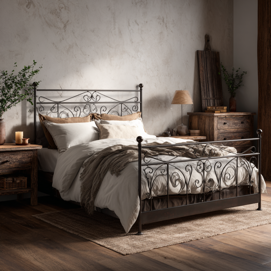 different types of bed frames - canopy bed