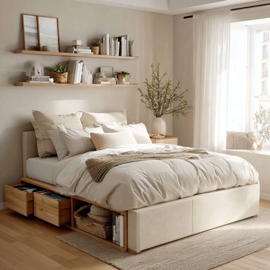 different types of bed frames - four poster bed